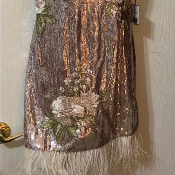 Laundry by Shelli Segal rose gold NWT sz 8 - Picture 8 of 13